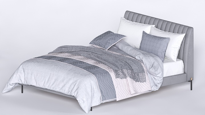 渲染模型_床1505