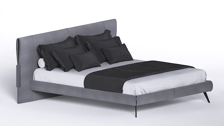 渲染模型_床1531