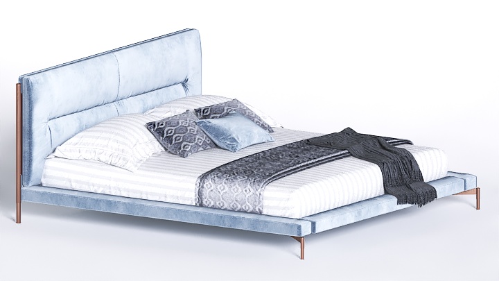 渲染模型_床1549