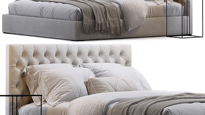 渲染模型_床1623