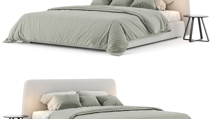 渲染模型_床1626