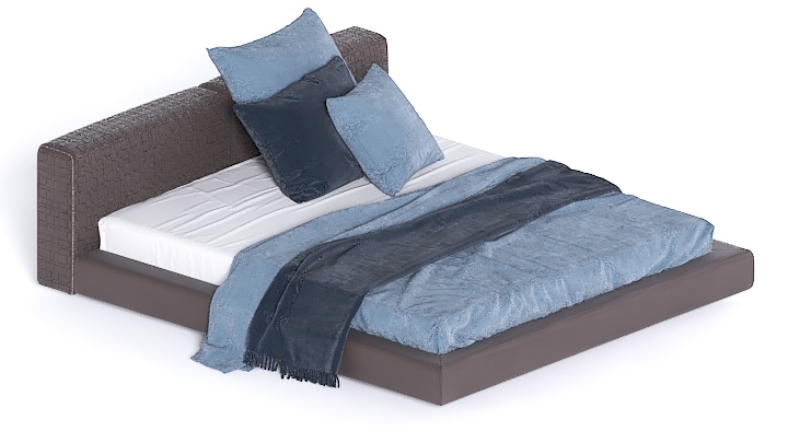 渲染模型_床1662