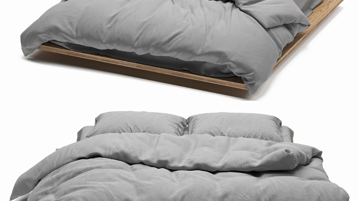 渲染模型_床1731