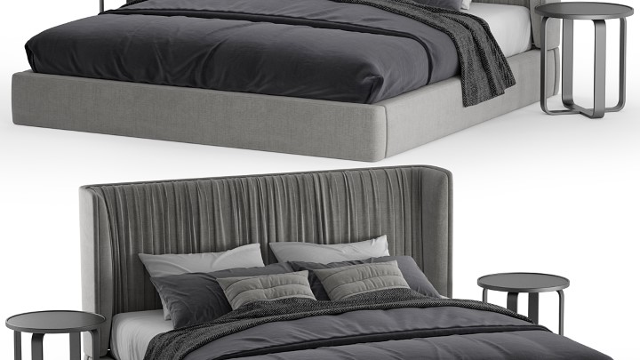 渲染模型_床1733