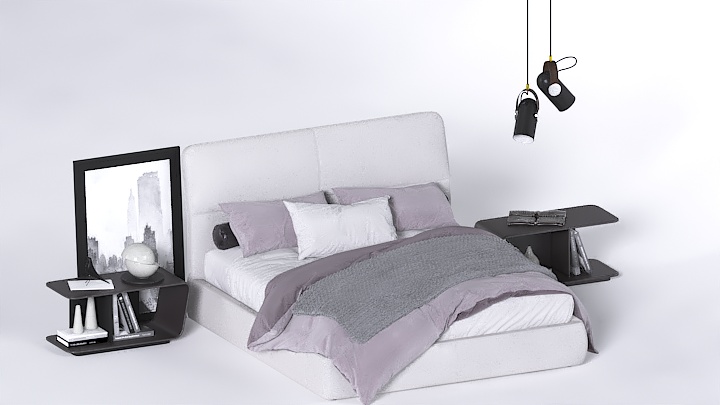 渲染模型_床1820