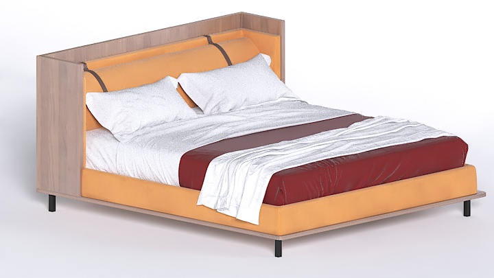 渲染模型_床1835