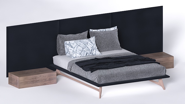 渲染模型_床1836