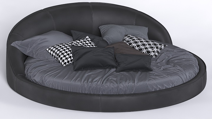 渲染模型_床1838