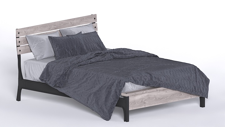 渲染模型_床1842