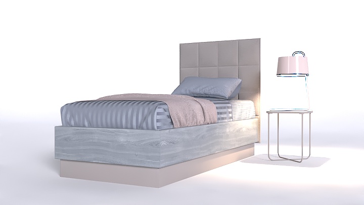 渲染模型_床1870