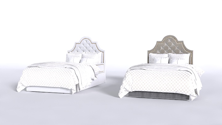 渲染模型_床1881