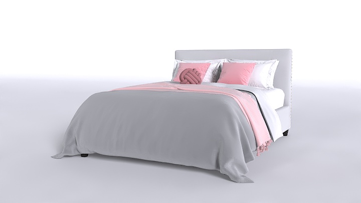 渲染模型_床1884