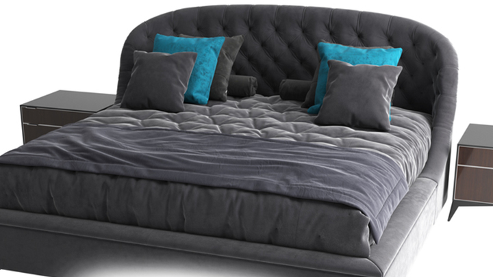 渲染模型_床1913