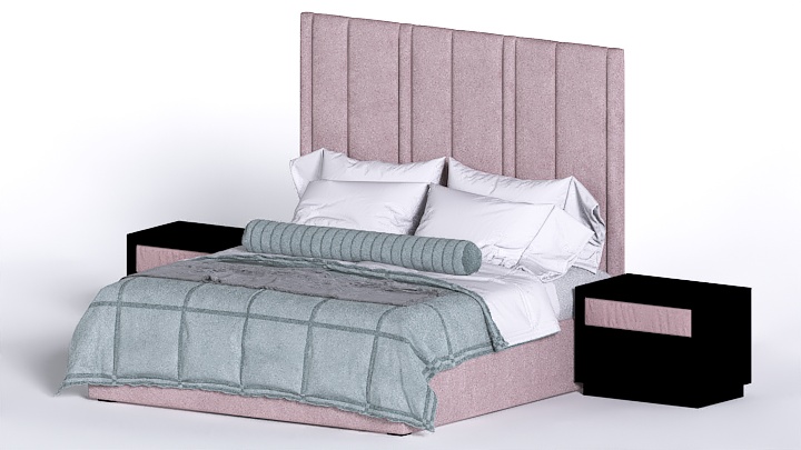 渲染模型_床1968