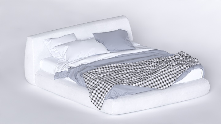 渲染模型_床1995