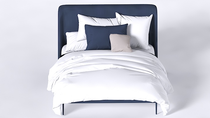 渲染模型_床2004