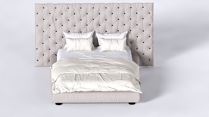 渲染模型_床2010