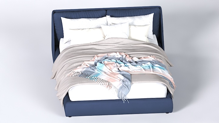 渲染模型_床2024