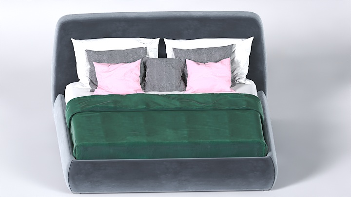 渲染模型_床2028