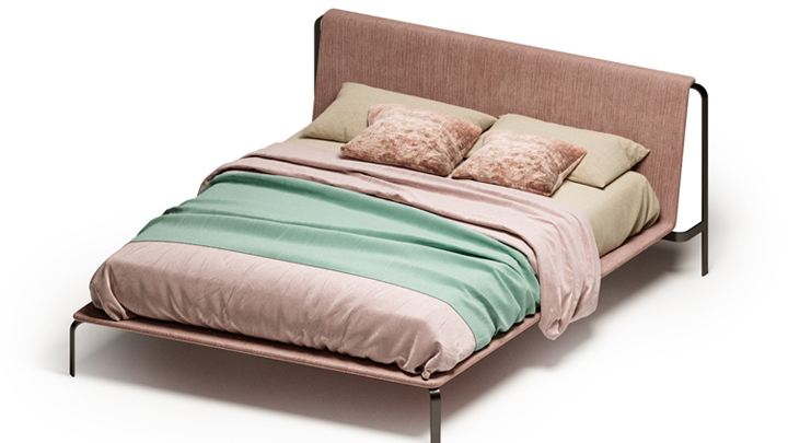 渲染模型_床2032