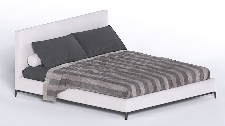 渲染模型_床2064