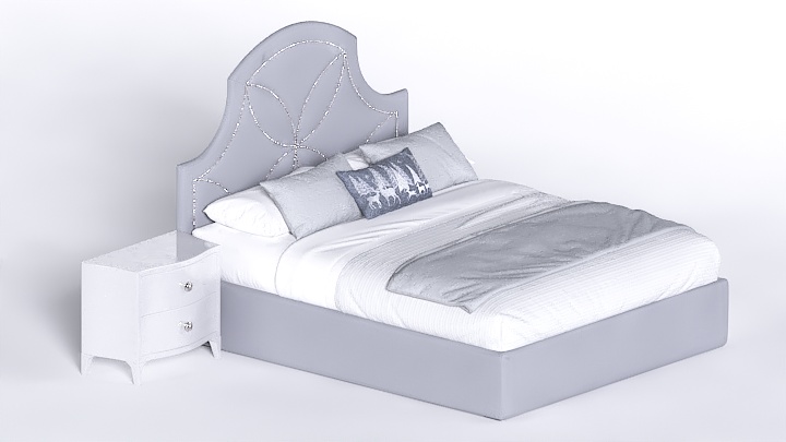 渲染模型_床2093