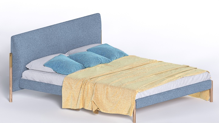 渲染模型_床2094