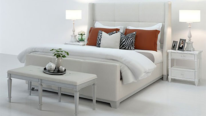 渲染模型_床2128