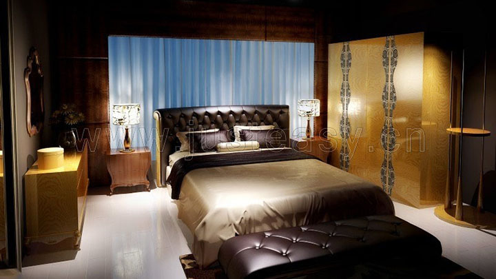 渲染模型_床2159