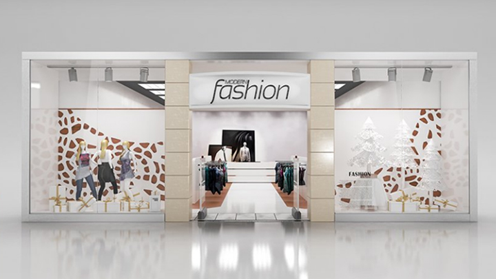 渲染模型_店铺橱窗009