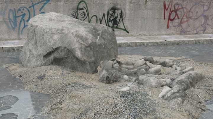 渲染模型_废墟015