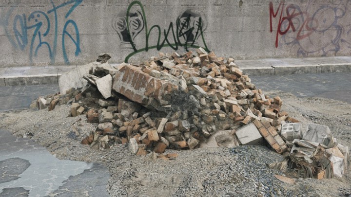 渲染模型_废墟016