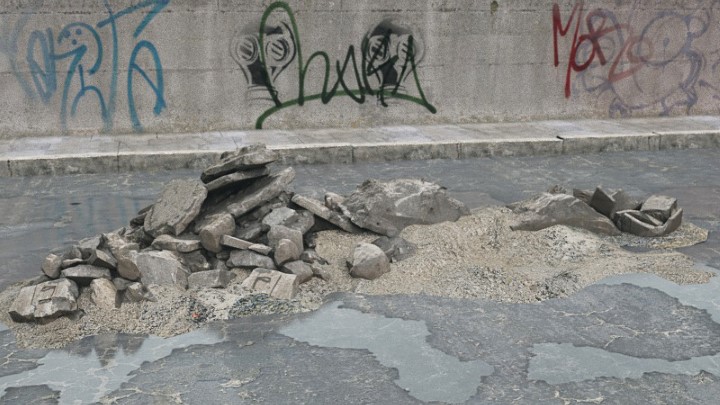 渲染模型_废墟032