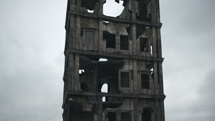 渲染模型_废墟建筑016