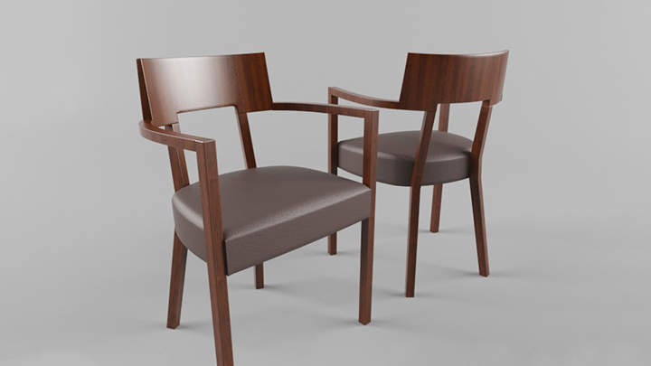 渲染模型_座椅238