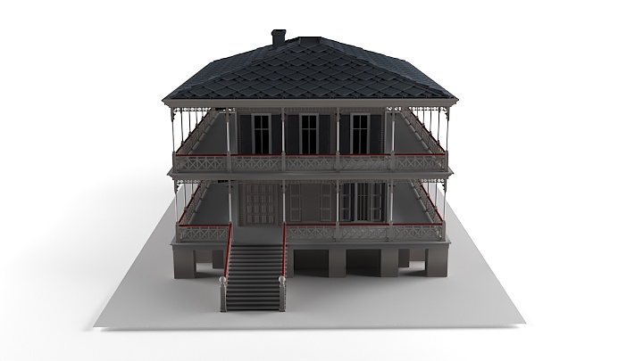 渲染模型_建筑105