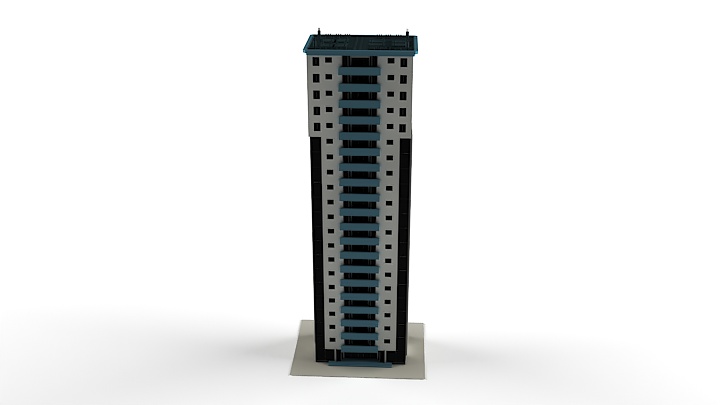 渲染模型_建筑123
