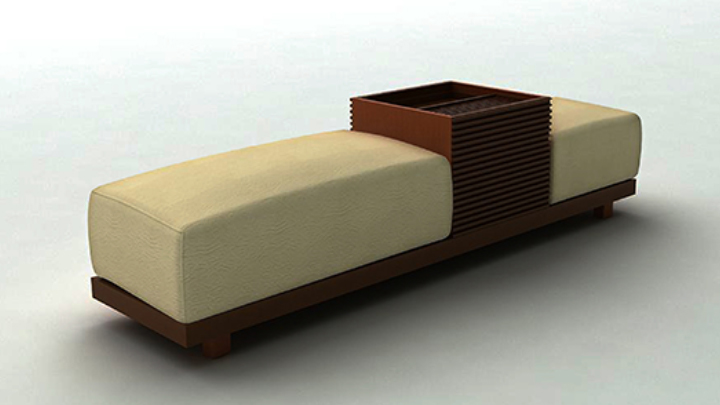 渲染模型_情人椅001