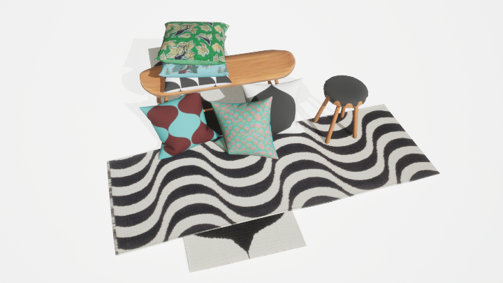 渲染模型_抱枕115