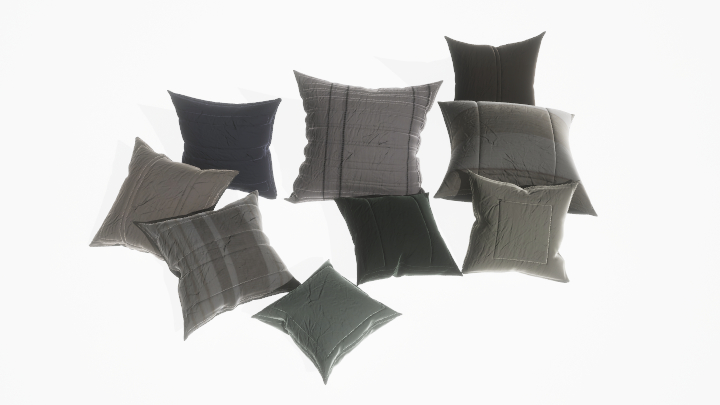 渲染模型_抱枕143