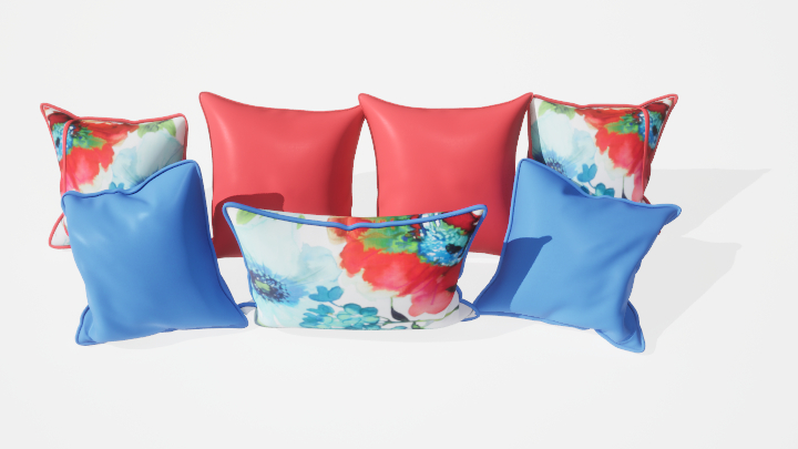 渲染模型_抱枕147