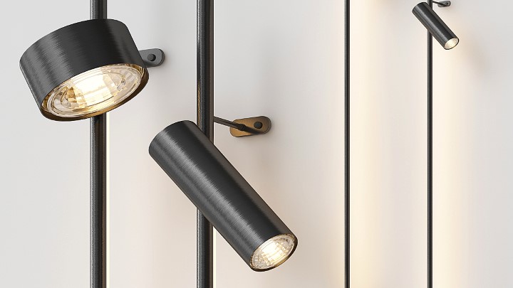 渲染模型_挂壁灯020