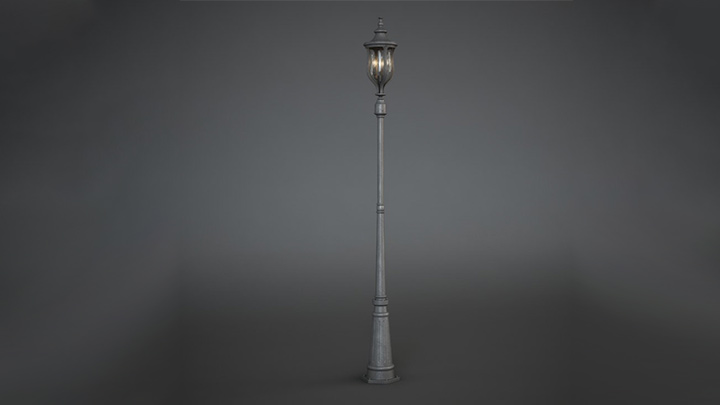 渲染模型_景观灯011