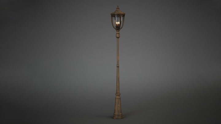 渲染模型_景观灯017