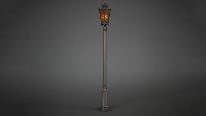 渲染模型_景观灯018