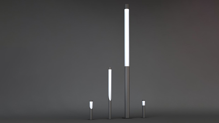 渲染模型_景观灯025