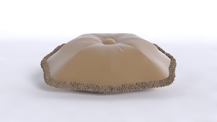 渲染模型_枕头047