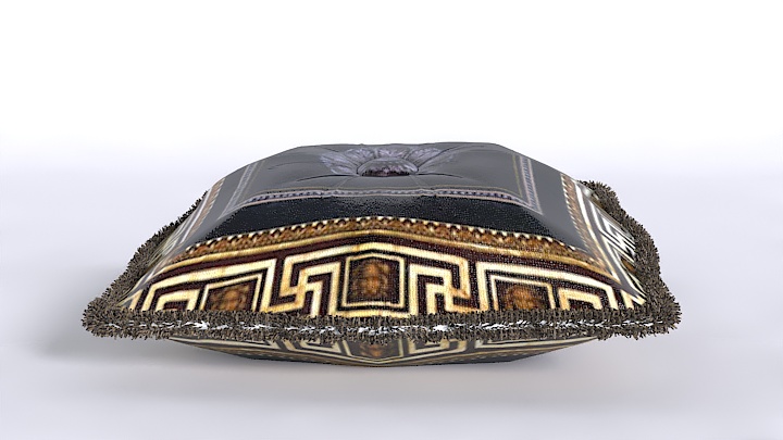 渲染模型_枕头049