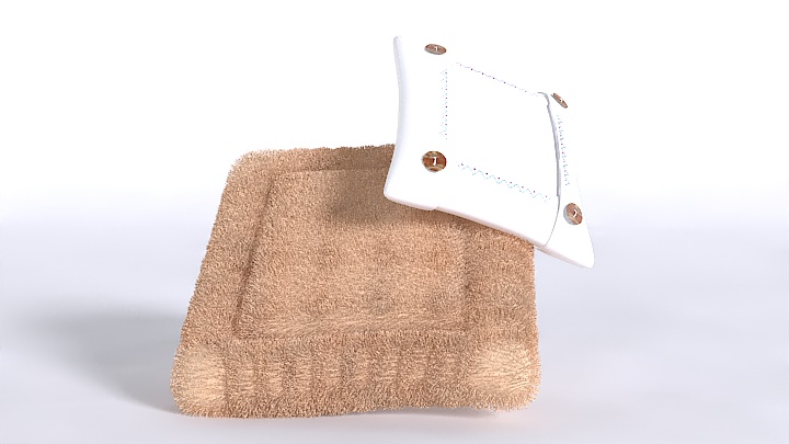 渲染模型_枕头075