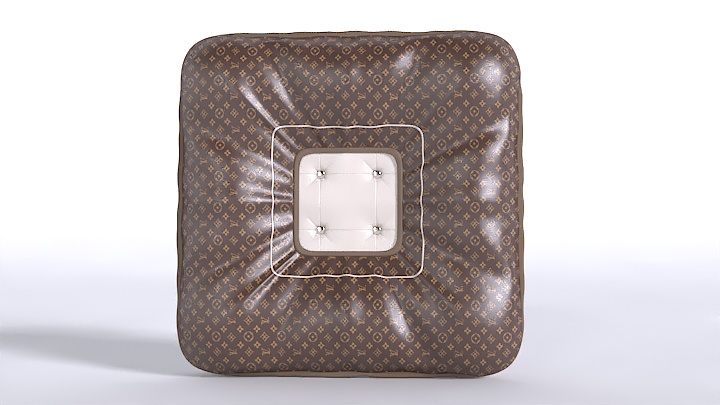 渲染模型_枕头088